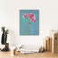  «Modern Freesia 1» par Danhui Nai, art mural sur toile