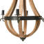 Lustre minimaliste en bois et métal-401039451