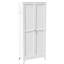 Rangement réglable pour garde-manger 75 po en métal avec 5 tablettes-2107066285