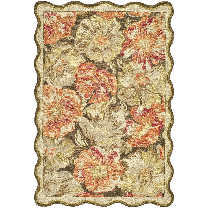 Barkbridge Handmade Rug, Rectangle 8' x 10'