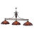 Meyda Tiffany & Stained Glass 3 - Light Mahogany Bronze Pool Table Lights Pendant