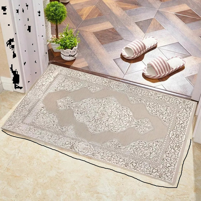 Ashvath Indoor Doormat, Beige