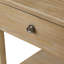 Table de chevet traditionnelle - Finition naturelle, modèle de table de chevet classique spacieux, pratique