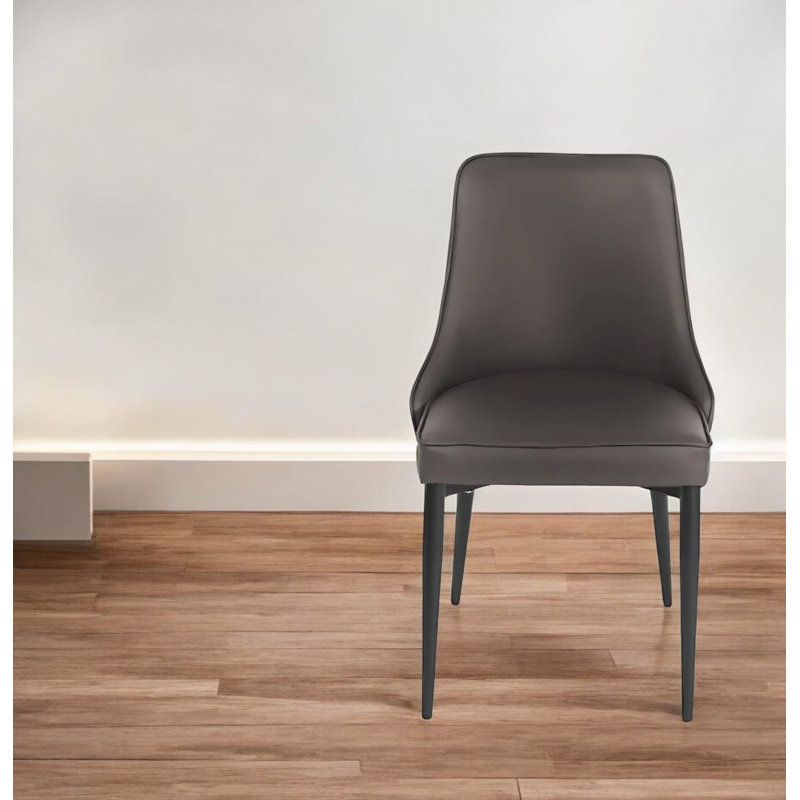 Chaise Rob, Gris foncé