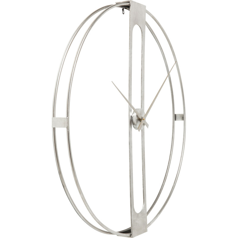 Wall Clock Clip, Silver, Medium