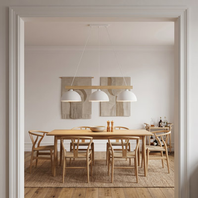 Luminaire suspendu scandinave blanc OSLO 3