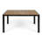 Derudder 6 - Person Acacia Patio Dining Set with Rectangular Table
