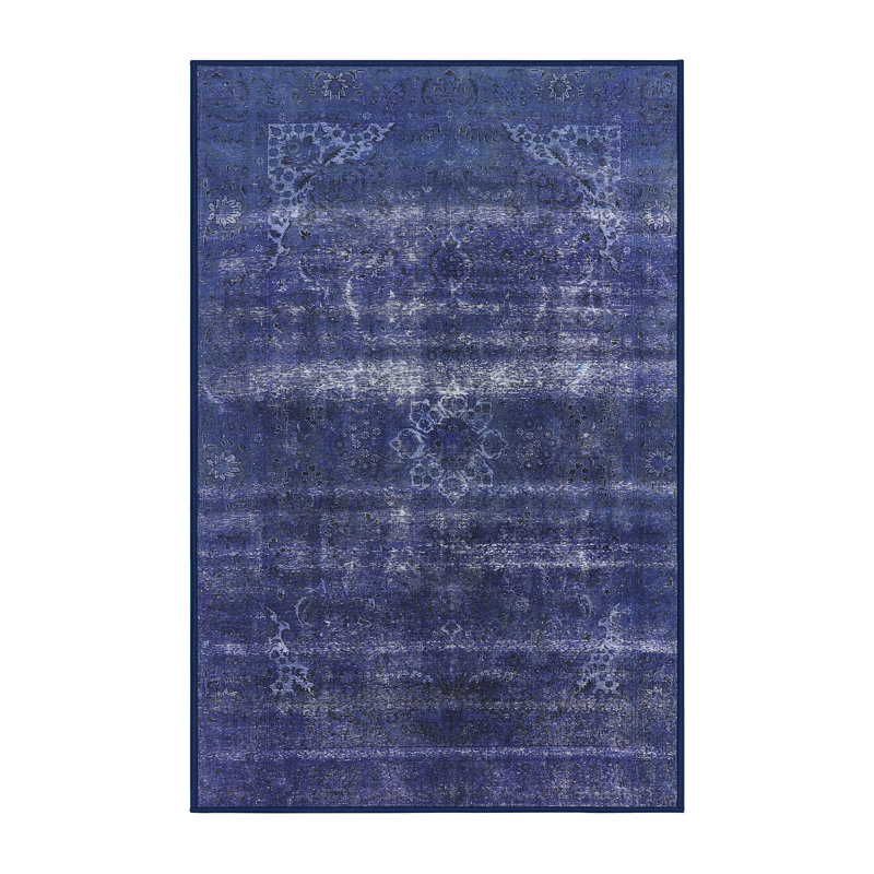 Tapis oriental bleu, Rectangle 8 pi x 12 pi
