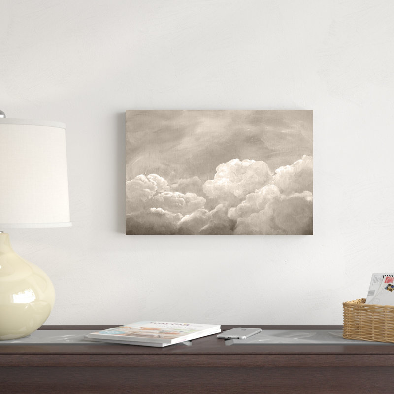 Nuage peint I, H 12 po x l 18 po x P 1,25 po