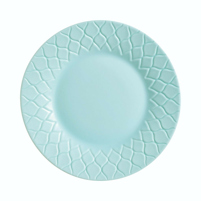 Amario Dessert Plate, Turquoise