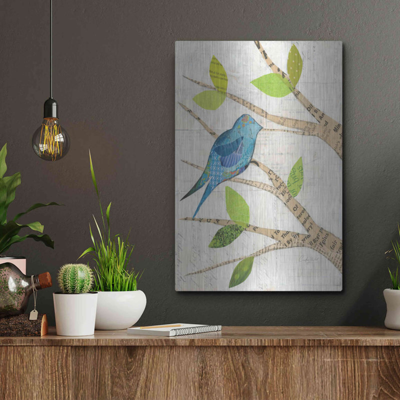 «Birds In Spring I» par Courtney Prahl, H 16 po x l 12 po