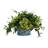 Nadeau Hydrangea Centerpiece in Decorative Pot
