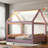 Upholstered Daybed With Led Light Strips-1949895466
