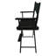 Chaises de réalisateur pliables 2 pièces, noir, capacité de 176 lb, bois massif, siège en toile respirante pour chaise de vélo de montagne 2 pièces, noir. Fabriqué en bois Populus. Siège. Solide. . Adultes