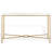 Tauri Markley Forged Metal Rectangle Console Table-1389919452