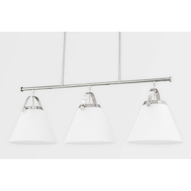 Aldridge 3 - Light Pendant, Polished Nickel