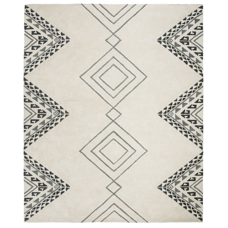 Powell Hand Tufted Performance Southwestern Rug, Rectangle 10' x 14'
