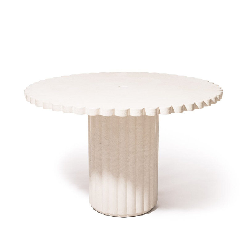 Daisy Table, 30" H x 46" W x 46" D