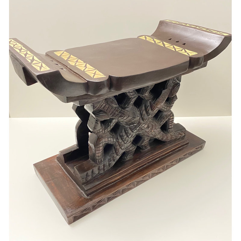 Tabouret d'appoint en bois massif