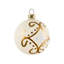 20cm Handmade Solid Colour Glass Bauble
