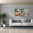 'Beach Side Shark Walk' by Rey Klimt Wall Art-262315443