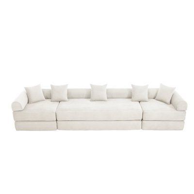 Luxury Corduroy Folding Sofa