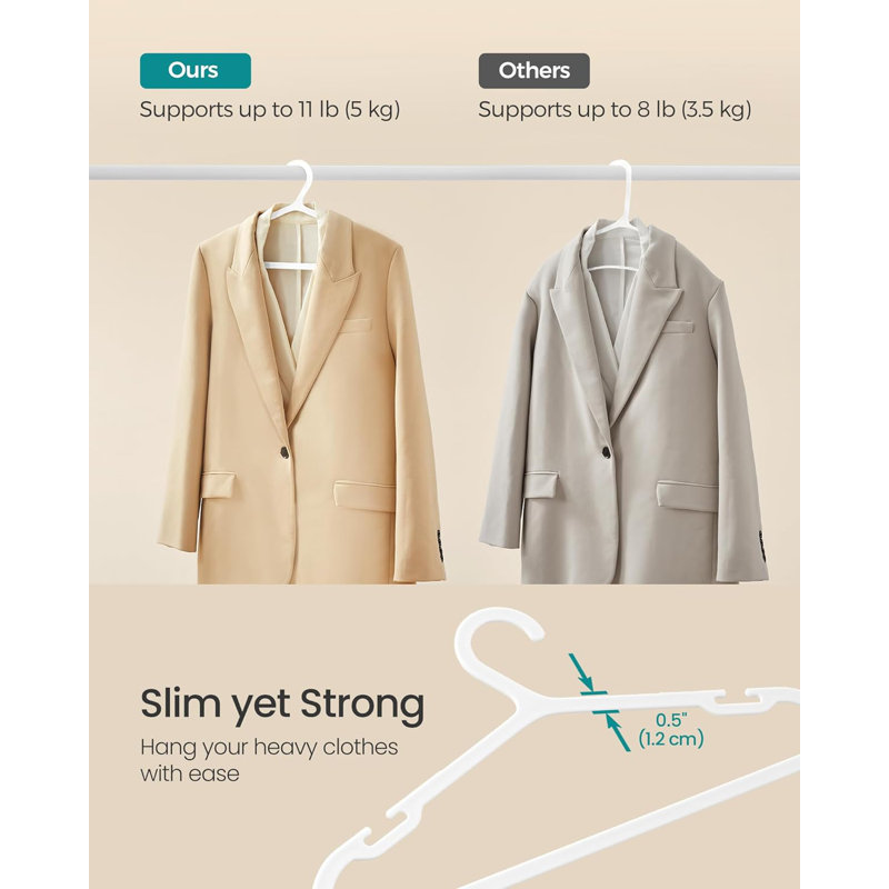 Eneyda Plastic Standard Hanger