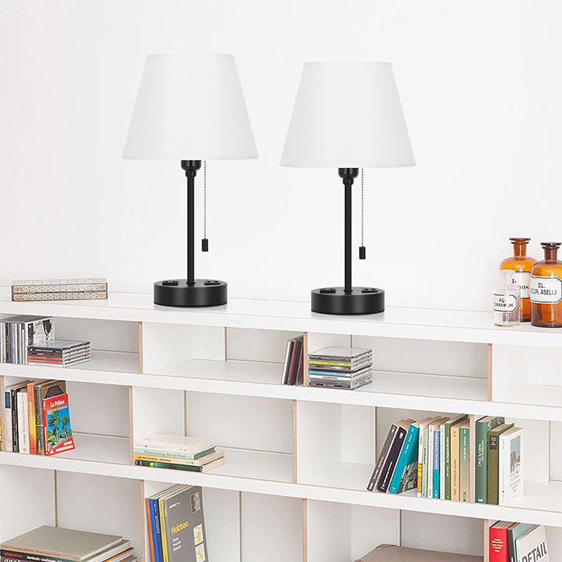 Lampe de table Lynee, Blanc