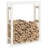 80cm W Solid Wood Log Rack-92590559