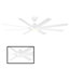 Hydra 8 - Blade Outdoor LED Smart Standard Ceiling Fan with Wall Control and Light Kit Included, Works With Alexa and iOS or Android App-56611498-32650309-121976042