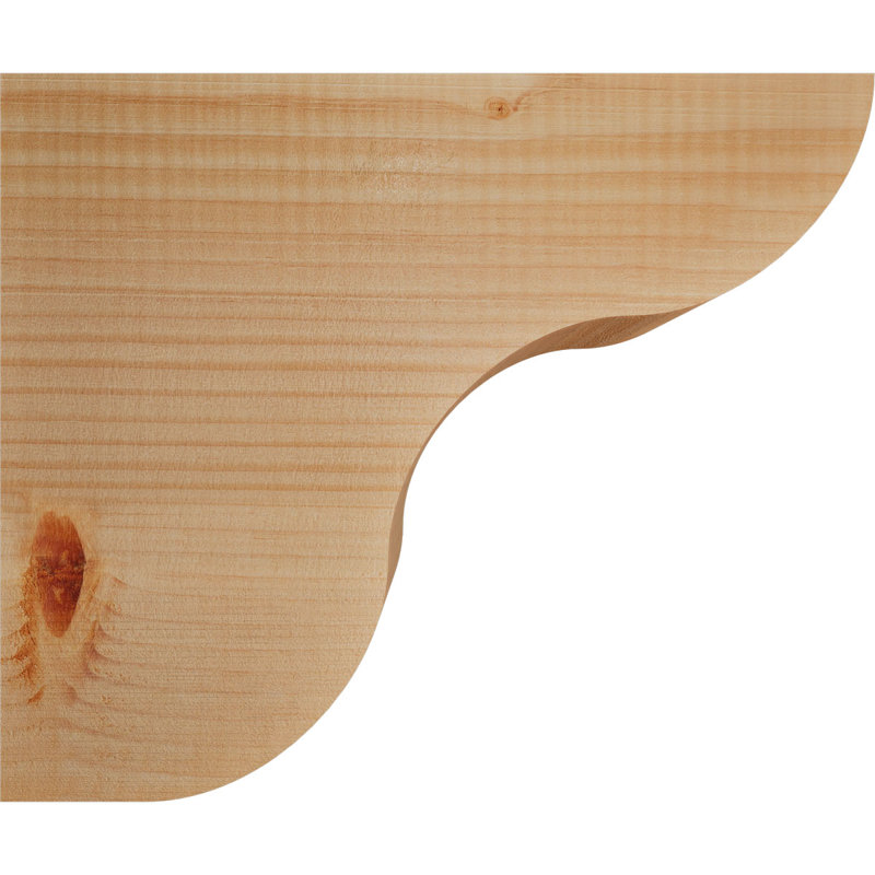 Carmel Smooth Rafter Tail, Douglas Fir, 10"H x 3 1/2"W x 12"L