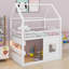 Structure de lit pour enfants en bois avec tablette DEL intégrée-989981885