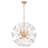 Colstrip 8-Light Iron Dimmable Sputnik Chandelier