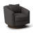 Camino 32'' Wide Genuine Leather Top Grain Leather Swivel Barrel Chair-61492594-61492595