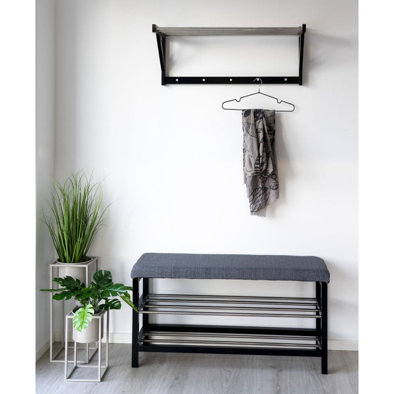 Korilynn Metal Pot Planter, Grey Beige