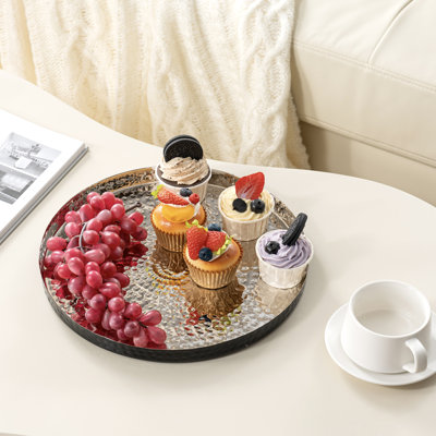 Decorative Round Large Tray