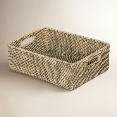 Rosecliff Heights Bavan Rattan Basket