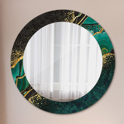 Huldar Glass Flat Wall Mirror