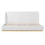 Lit plateforme tapissier très grand avec base Modern Boucle-125528270