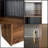 Folding Computer Desk with Storage