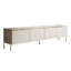 Bethsaida Cashmere TV Stand 200cm with Gold Legs-600100638