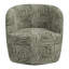 Maya Swivel Chair In Boucle-1146429930