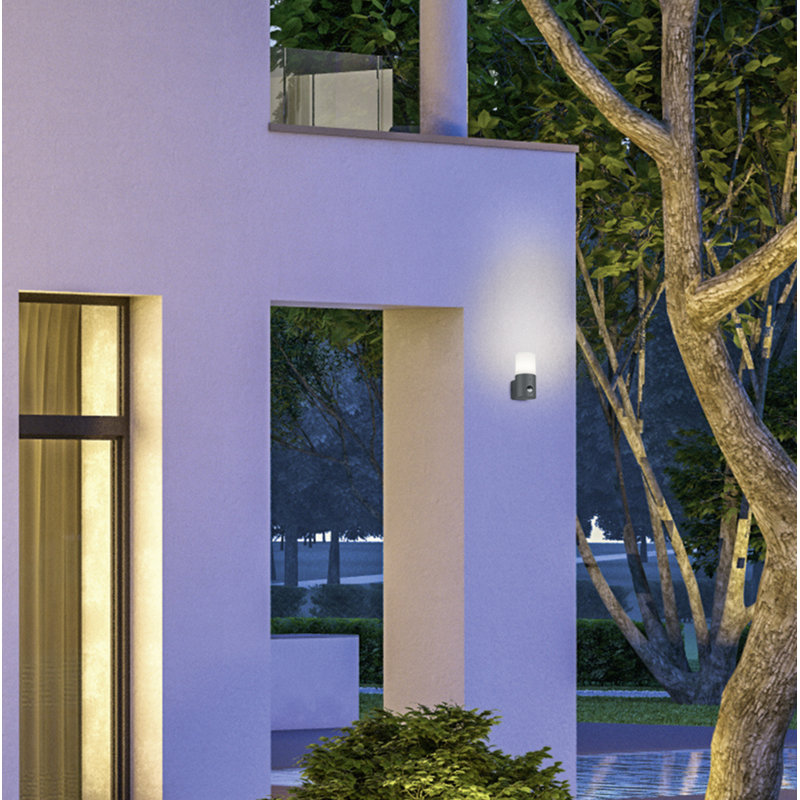 Goodlett LED Outdoor Sconce with Motion Sensor