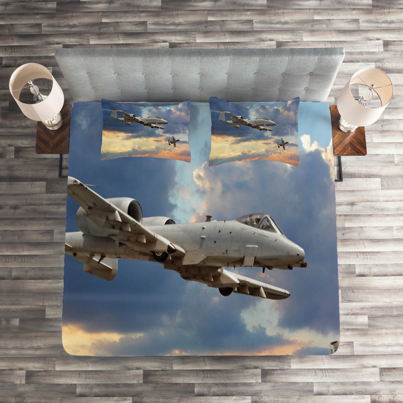 Modern & Contemporary Polyester Coverlet