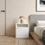 Swathi 114.3cm W Solid Wood Bedside Table-689004829