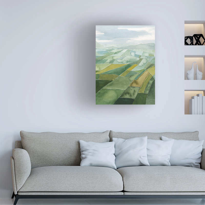 Art sur toile Grace Popp, H 47 po x l 35 po x P 2 po