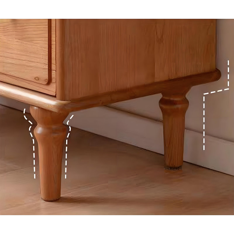 Petit coffre d'appoint rétro de style français