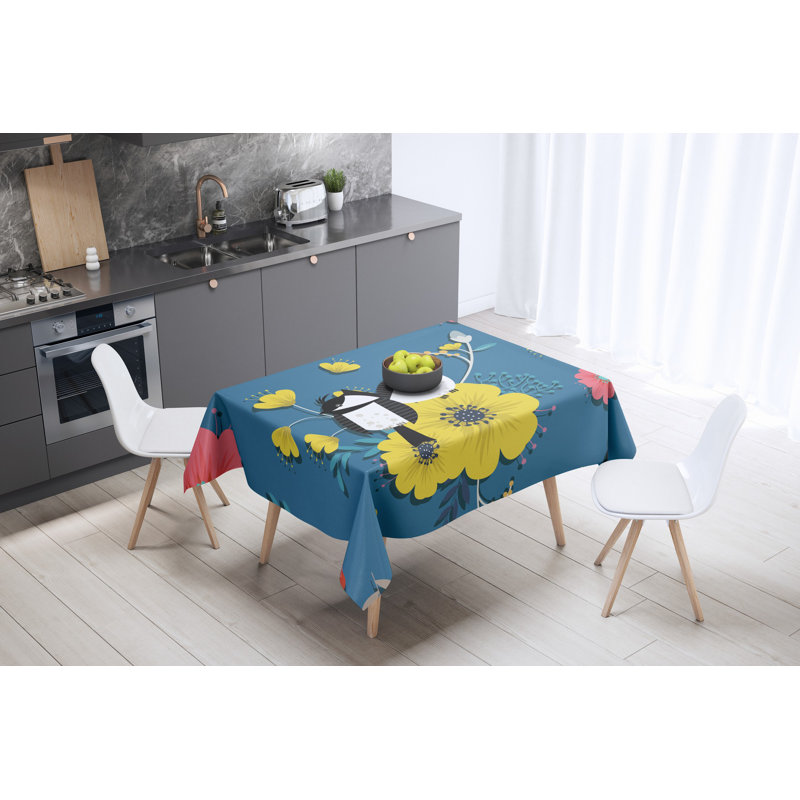 East Urban Home kitchen decoration, tablecloth, 140 x 200cm - Designed and made in Turkey
