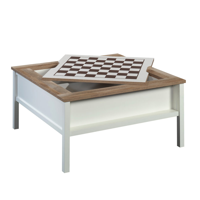 Table de jeu / jeu, finition blanche