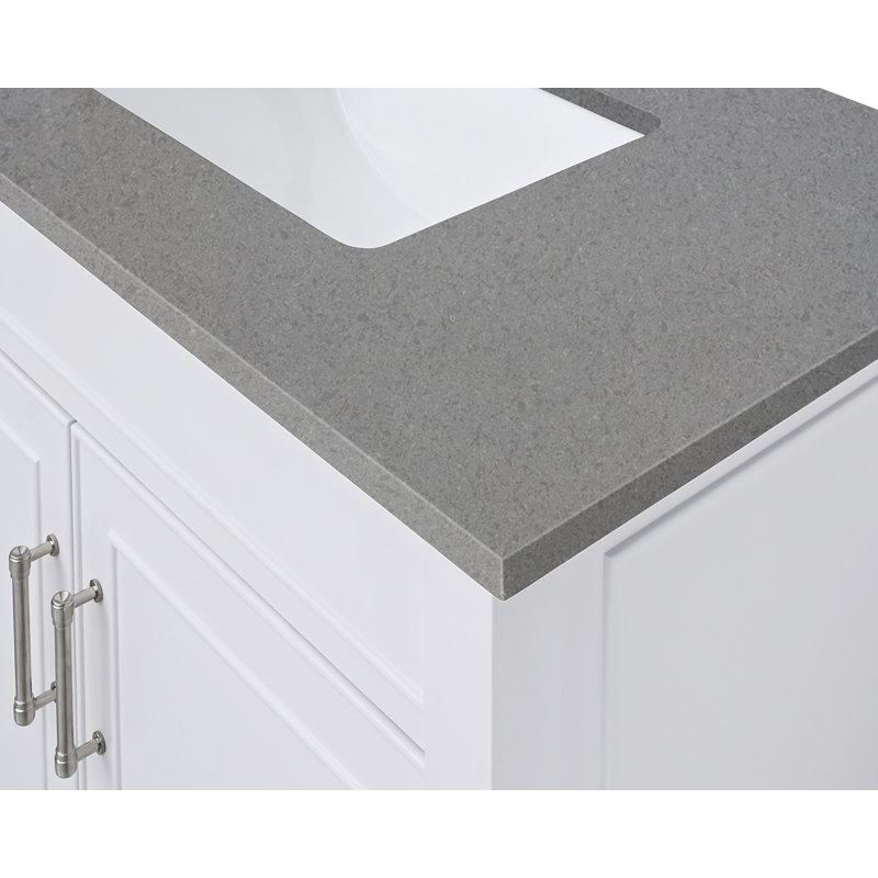 61'' W Double Vanity Top, Contrail Matte
